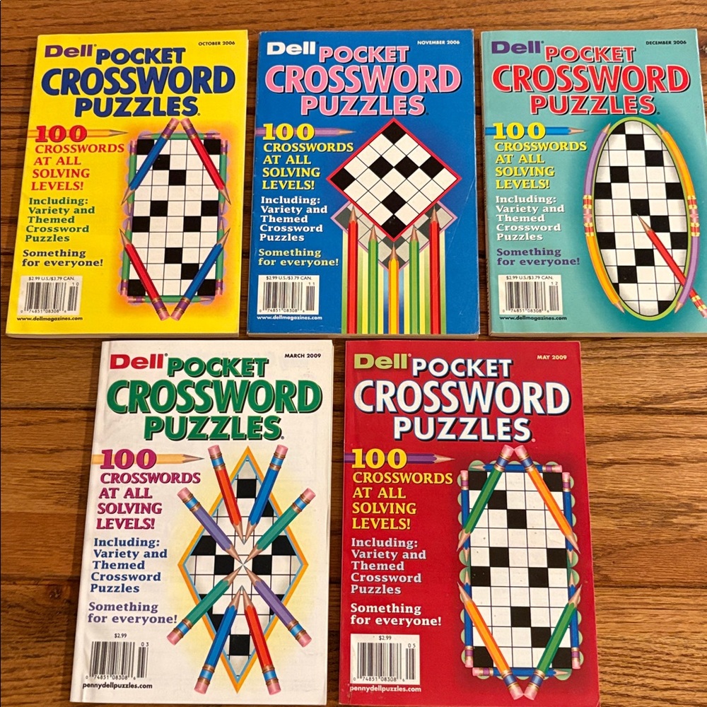 Dell Pocket Crossword puzzles - Picture 2 of 14